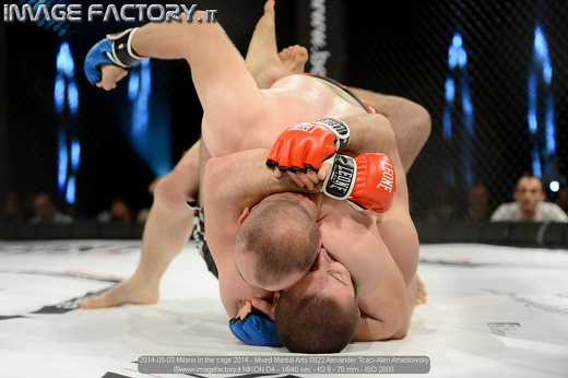 2014-05-03 Milano in the cage 2014 - Mixed Martial Arts 0822 Alexander Tcaci-Alen Amedowsky